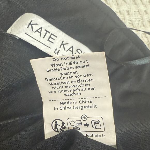 Kate Kasin medium sequin stretch mini skirt bodycon SK 2814 - Picture 9 of 13